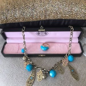 Necklace and ring set!